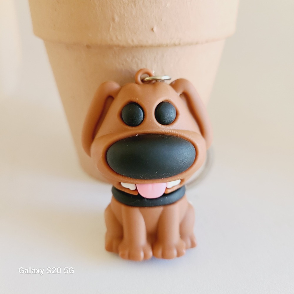 Cute Dog Keychain Cartoon Character‎ Accessory Keyring Bag Charm For Men NEW